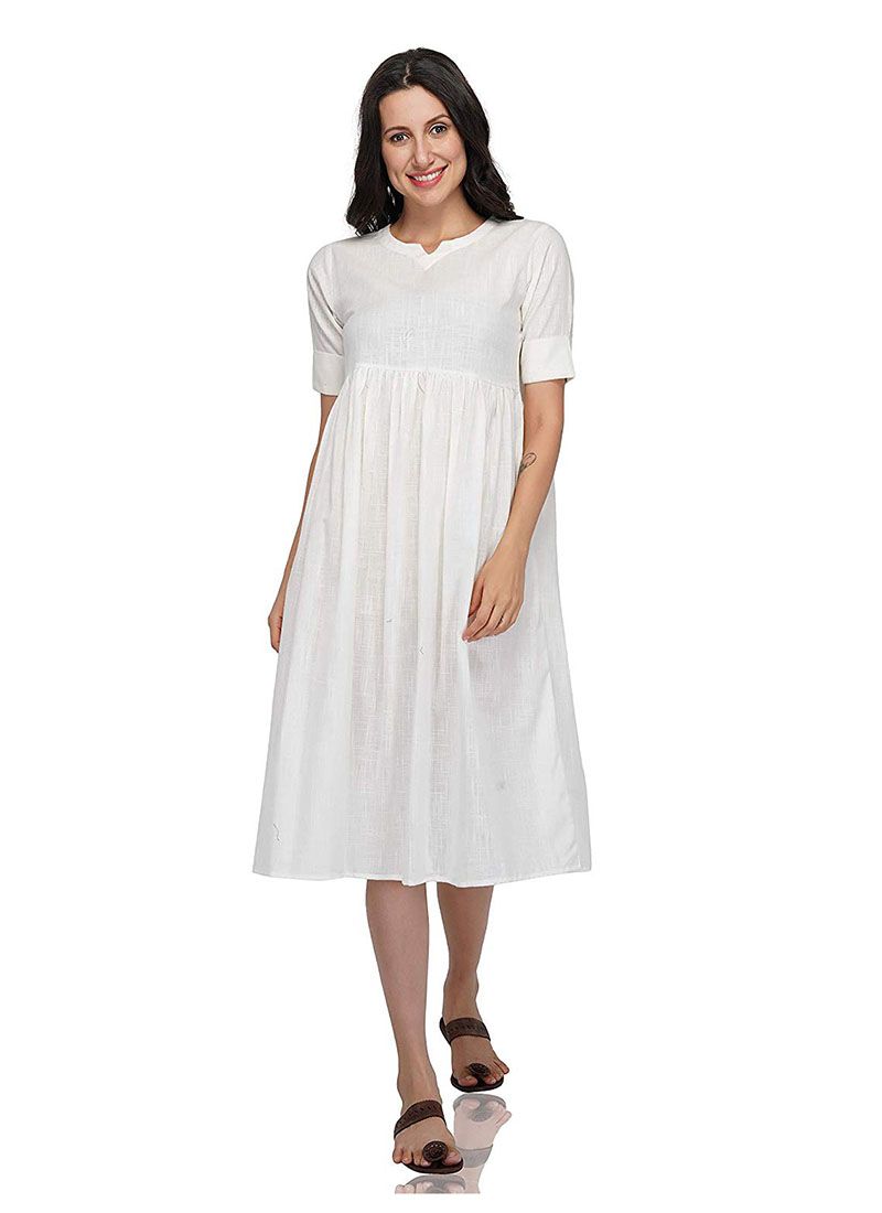 kurtis in white